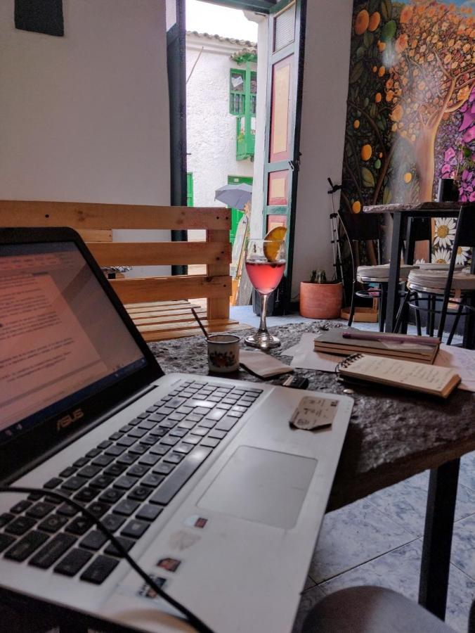 Hostal Casa Del Frailejon - Cafe Hotel Monguí Eksteriør billede