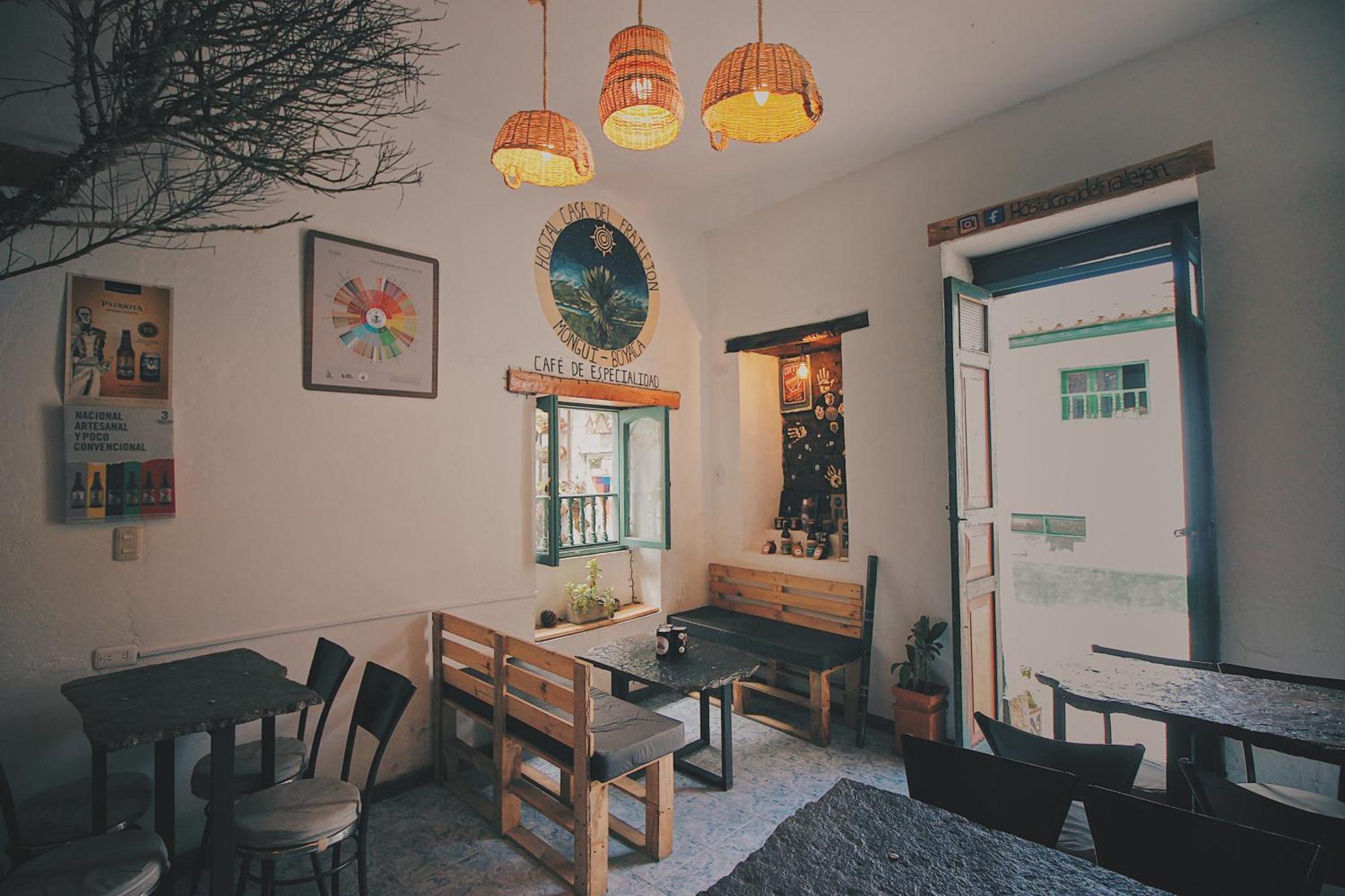 Hostal Casa Del Frailejon - Cafe Hotel Monguí Eksteriør billede