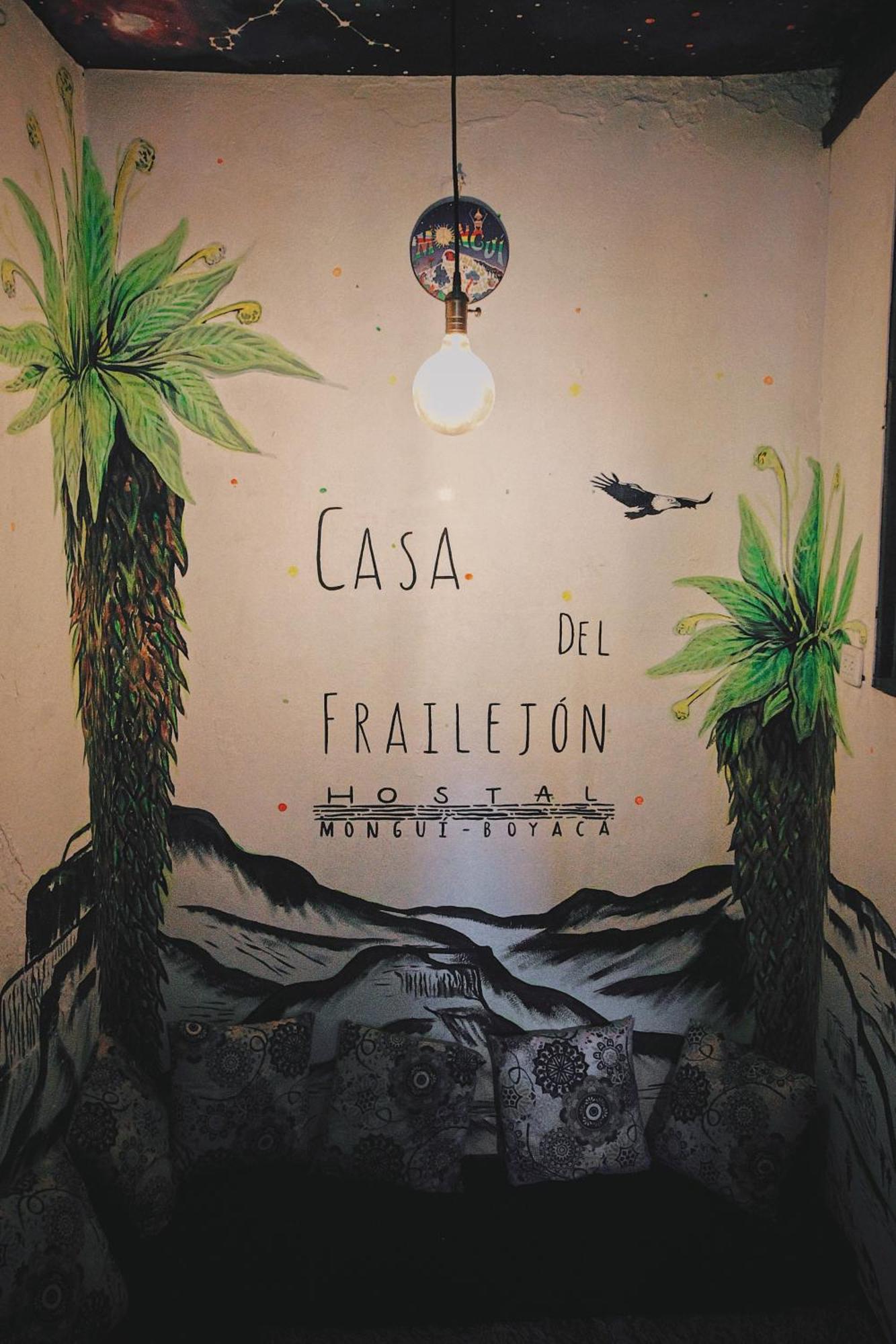 Hostal Casa Del Frailejon - Cafe Hotel Monguí Eksteriør billede